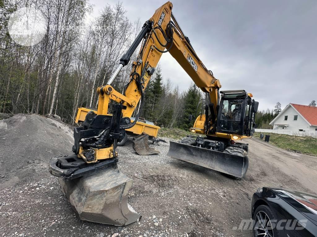 JCB JS 145 W Wheeled excavators