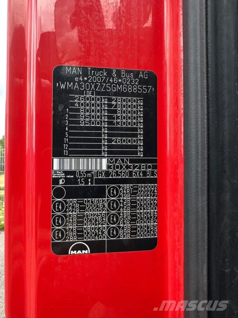MAN TGX 26.560 6x4 Prime Movers