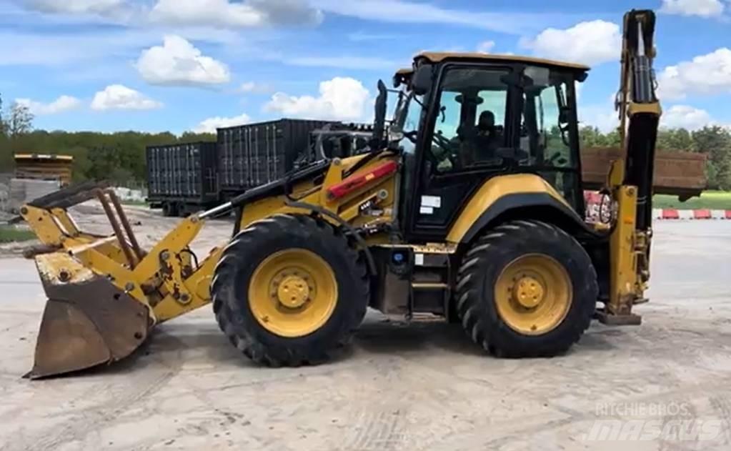 CAT 444 E 4x4 Backhoe