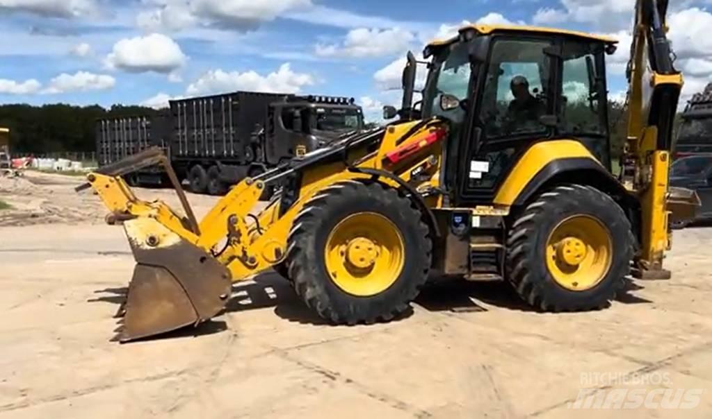 CAT 444 E 4x4 Backhoe
