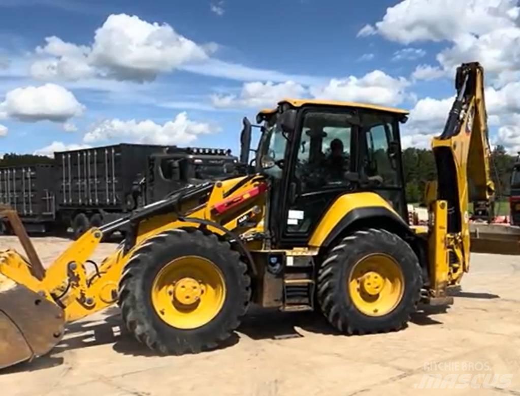 CAT 444 E 4x4 Backhoe