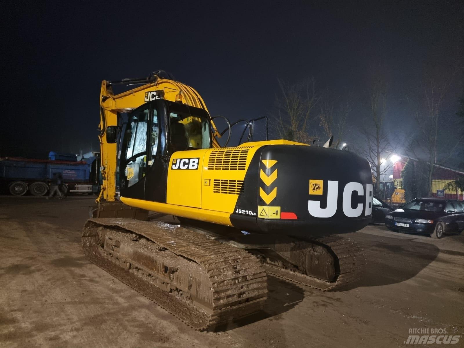 JCB JS 210 LC Crawler excavators