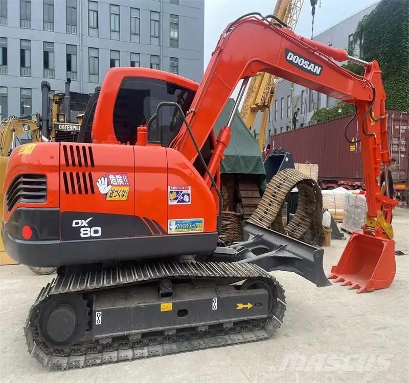 Doosan DX80 Mini excavators  7t - 12t