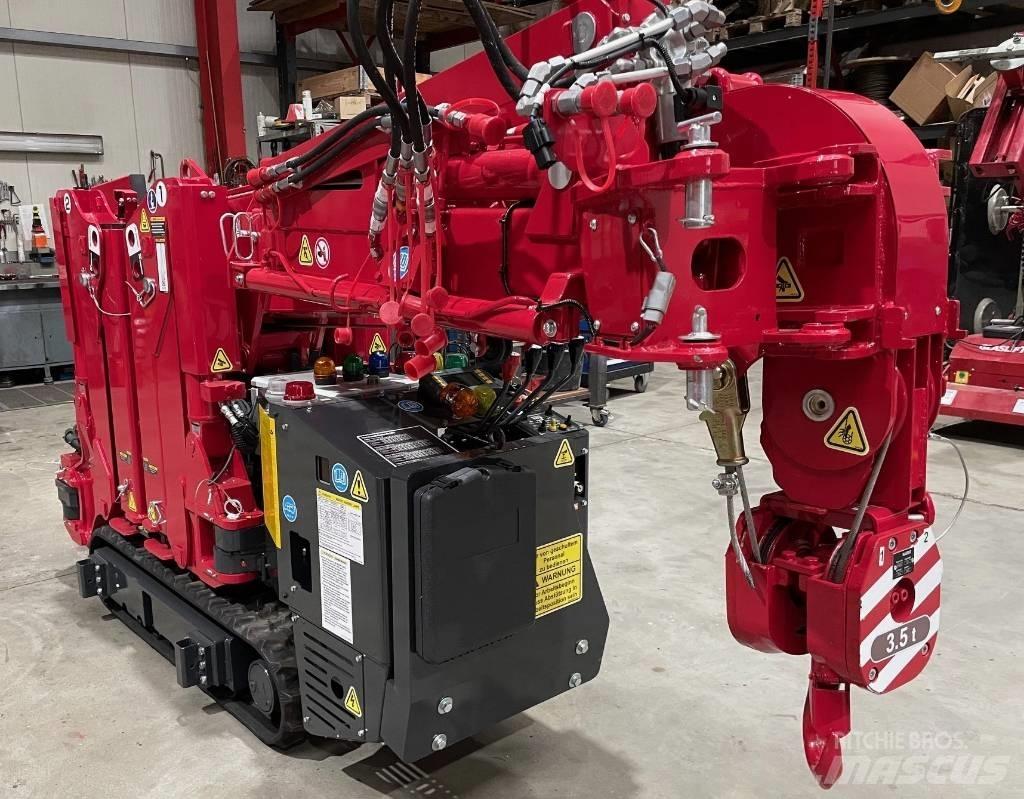 Unic B-350.2V Track mounted cranes