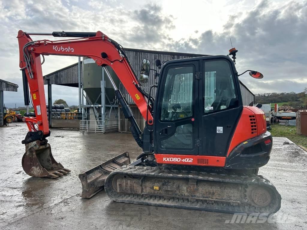Kubota KX 080-4 Mini excavators  7t - 12t