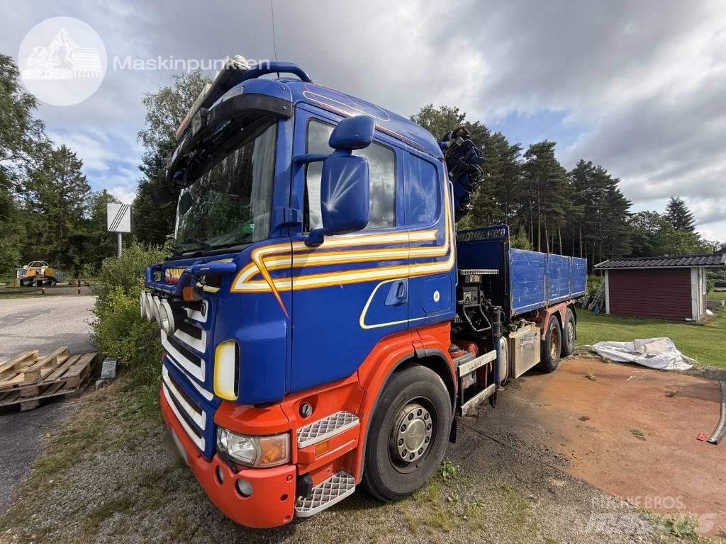Scania R 420 LB Truck mounted cranes