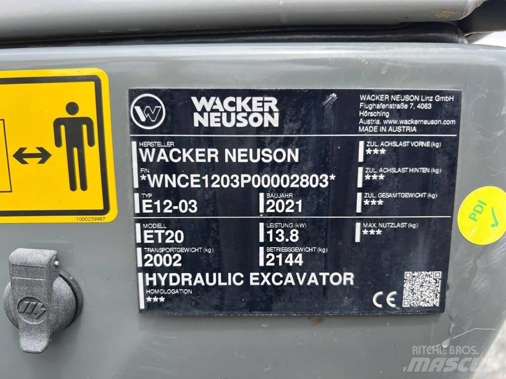 Wacker Neuson ET20 Crawler excavators