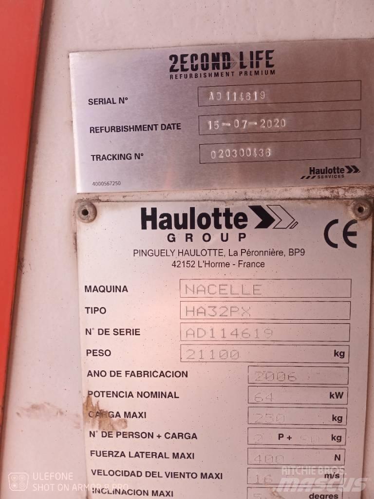 Haulotte HA 32 PX Articulated boom lifts