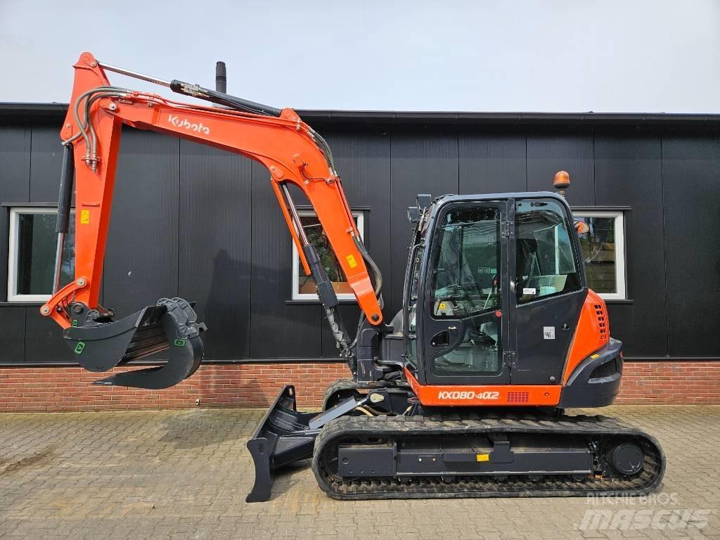 Kubota KX 080-4 Mini excavators  7t - 12t