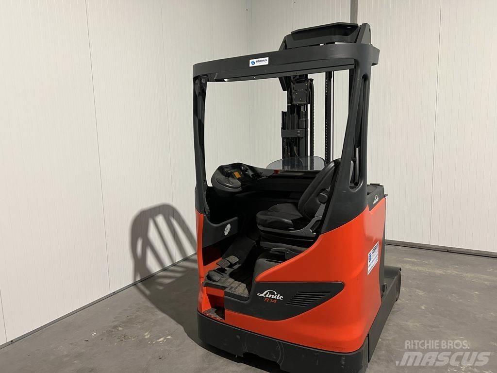 Linde R14 Reach truck