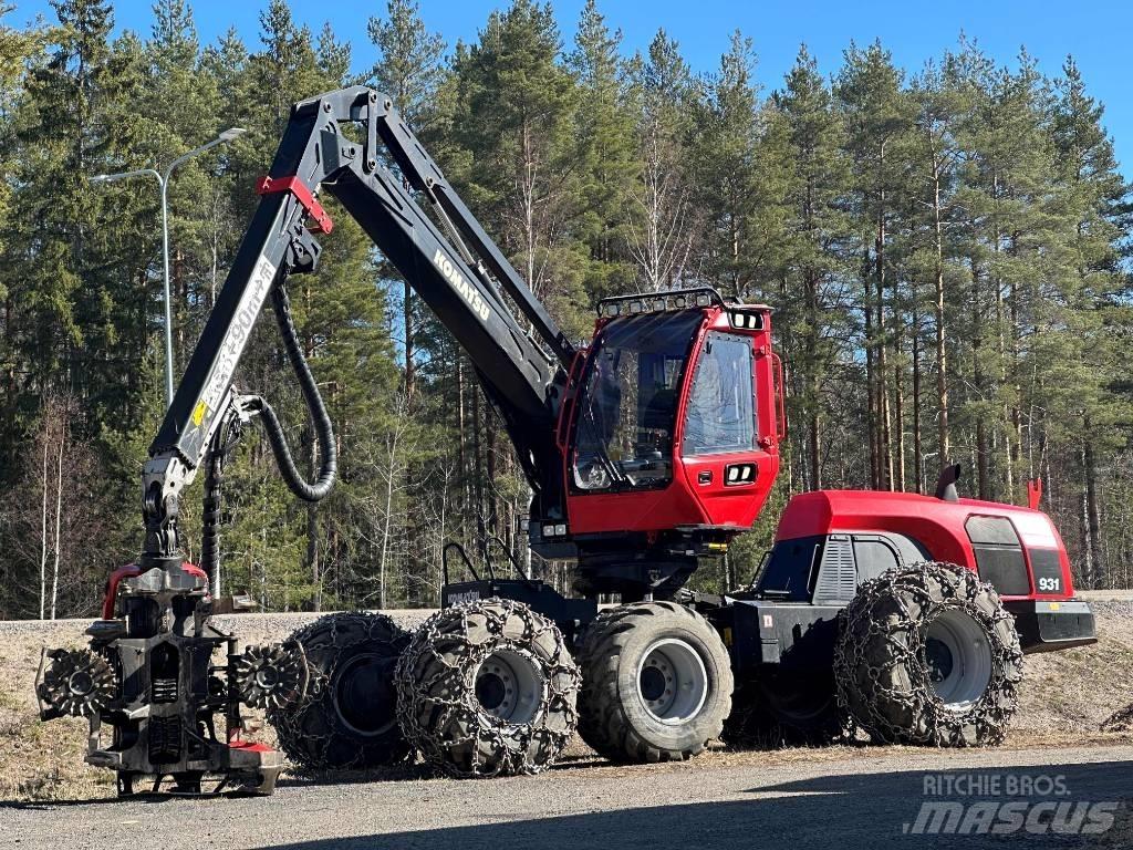 Komatsu 931 Harvesters