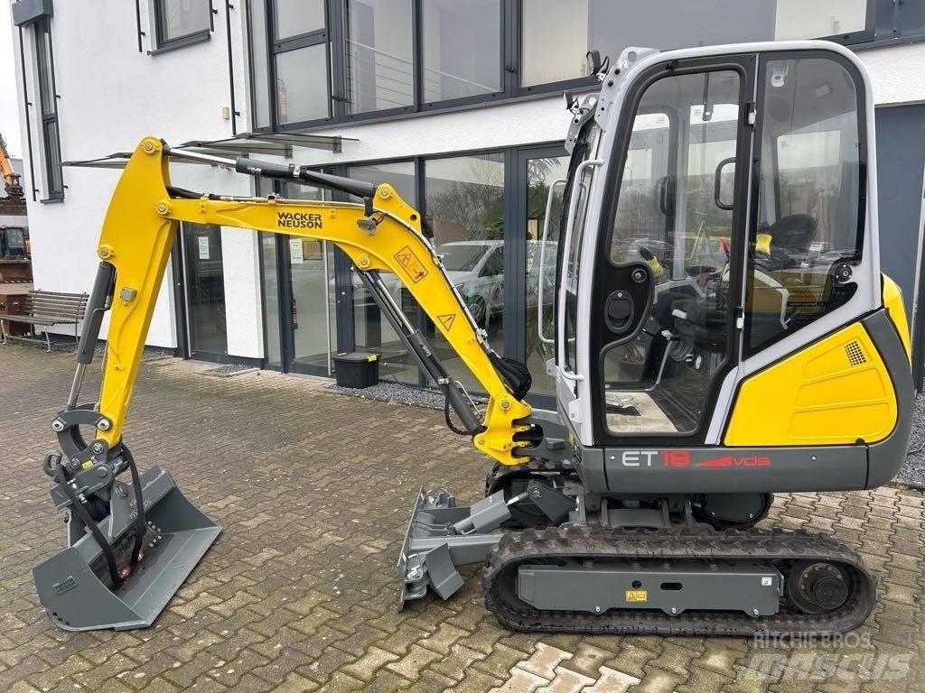 Wacker Neuson ET18 Crawler excavators