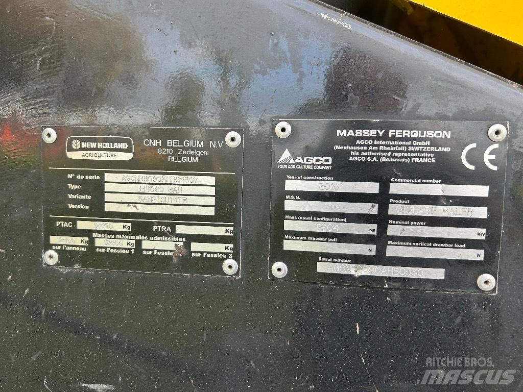 New Holland BB 9090 Square balers