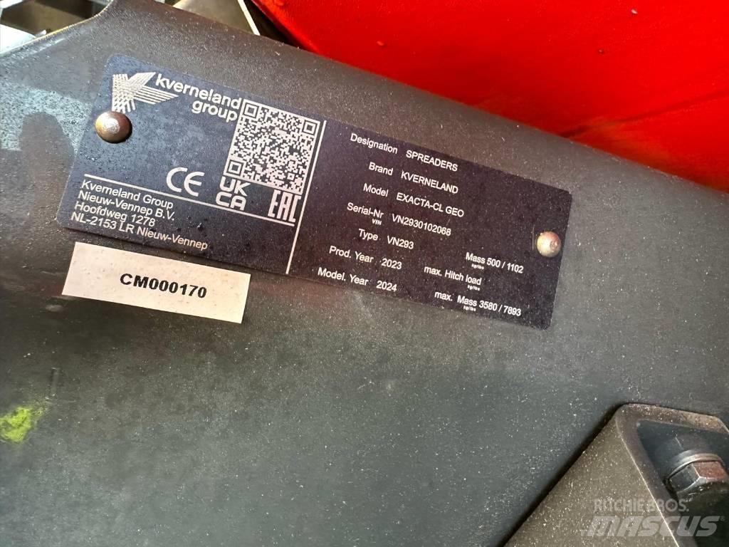 Kverneland CL 1300 Mineral spreaders