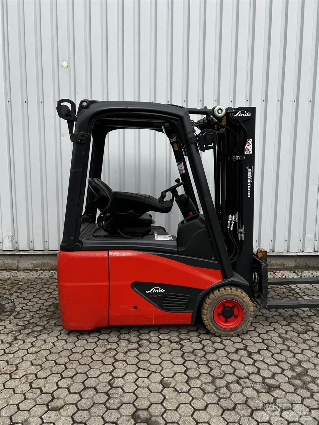 Linde E16C Electric forklift trucks