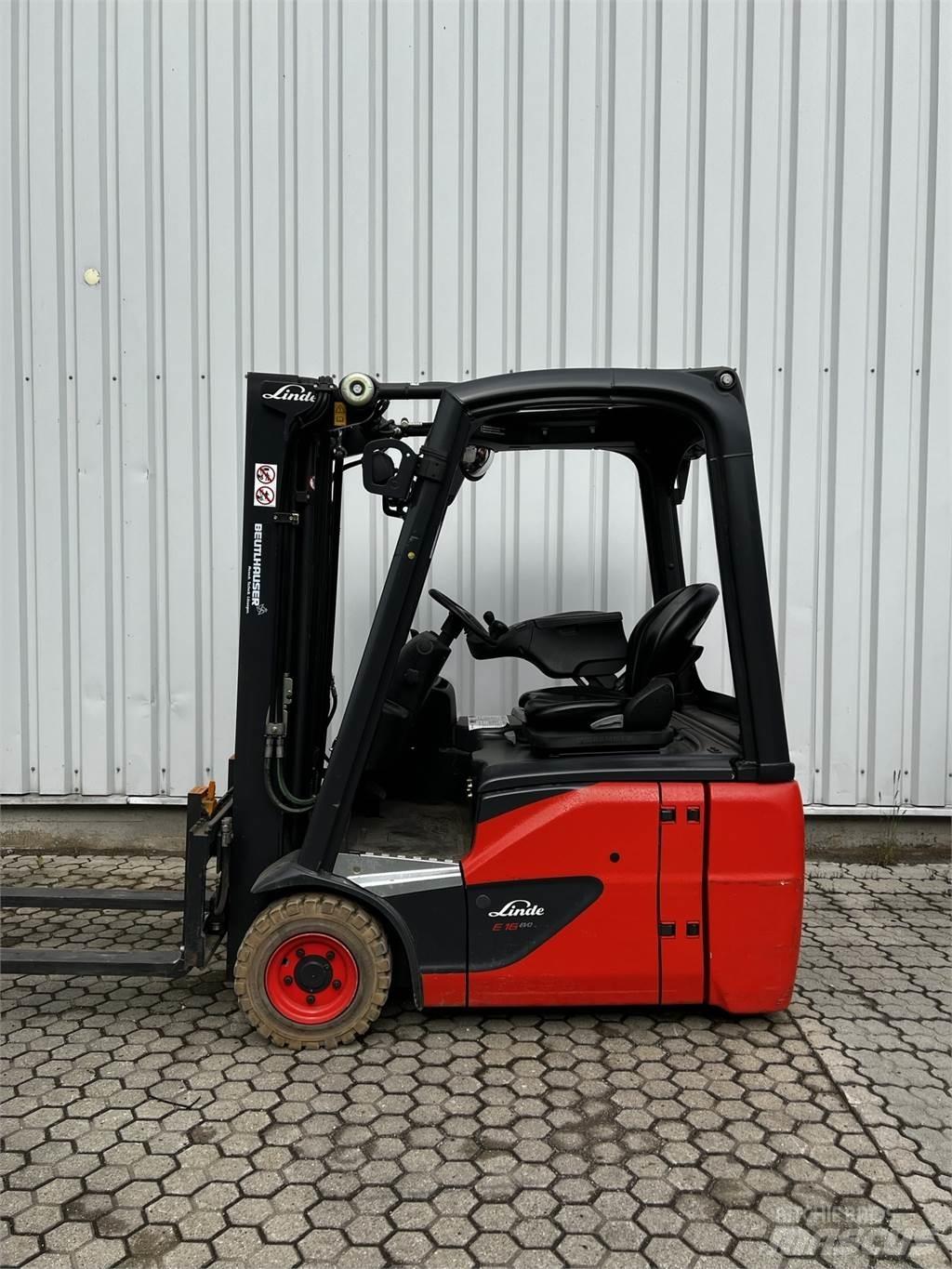 Linde E16C Electric forklift trucks
