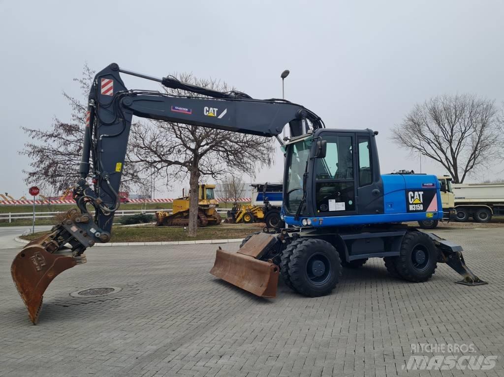 CAT M315D 2 buckets Wheeled excavators