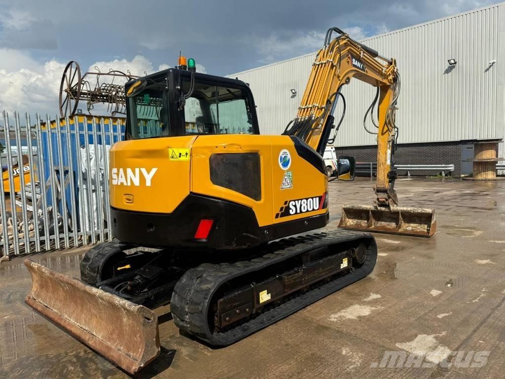 Sany SY 80 U Mini excavators  7t - 12t