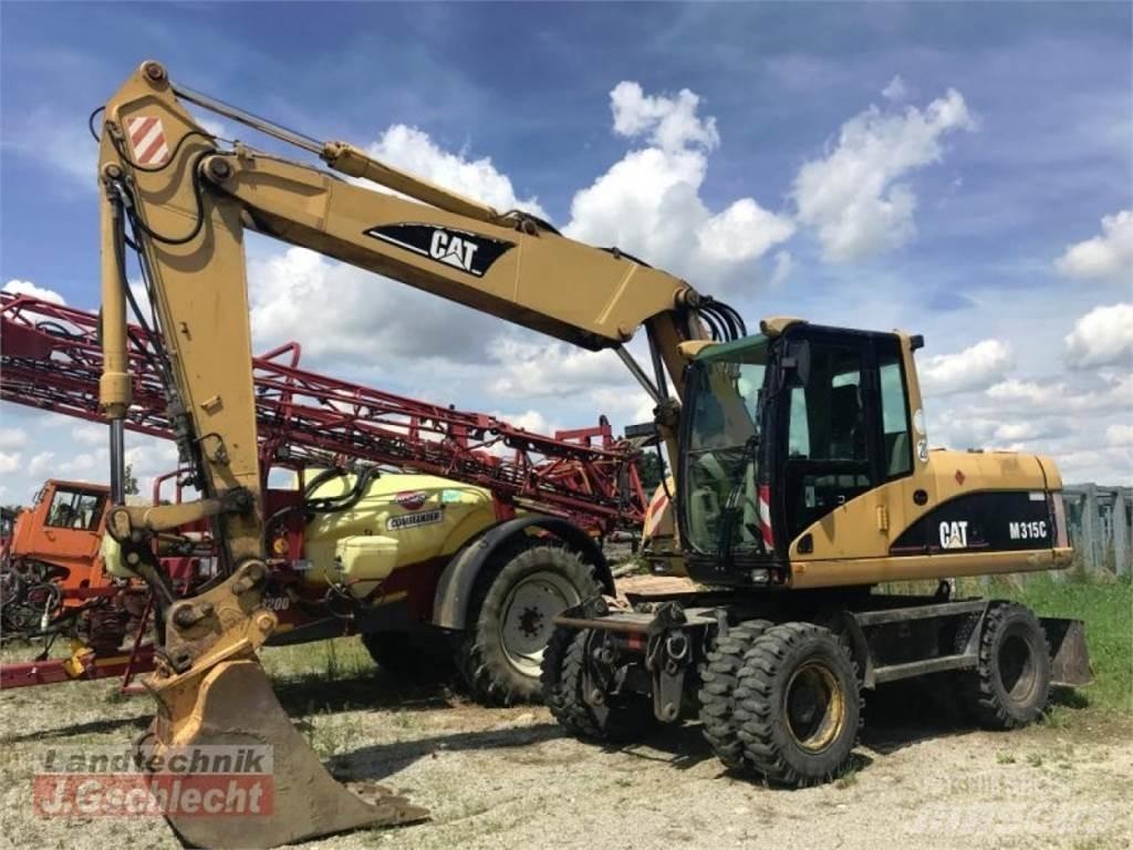 CAT m 315c Wheeled excavators