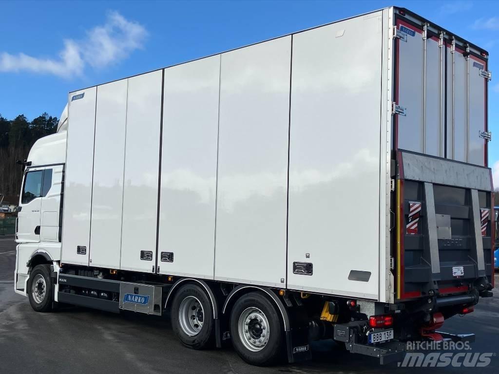 MAN TGX 26.520 Box trucks