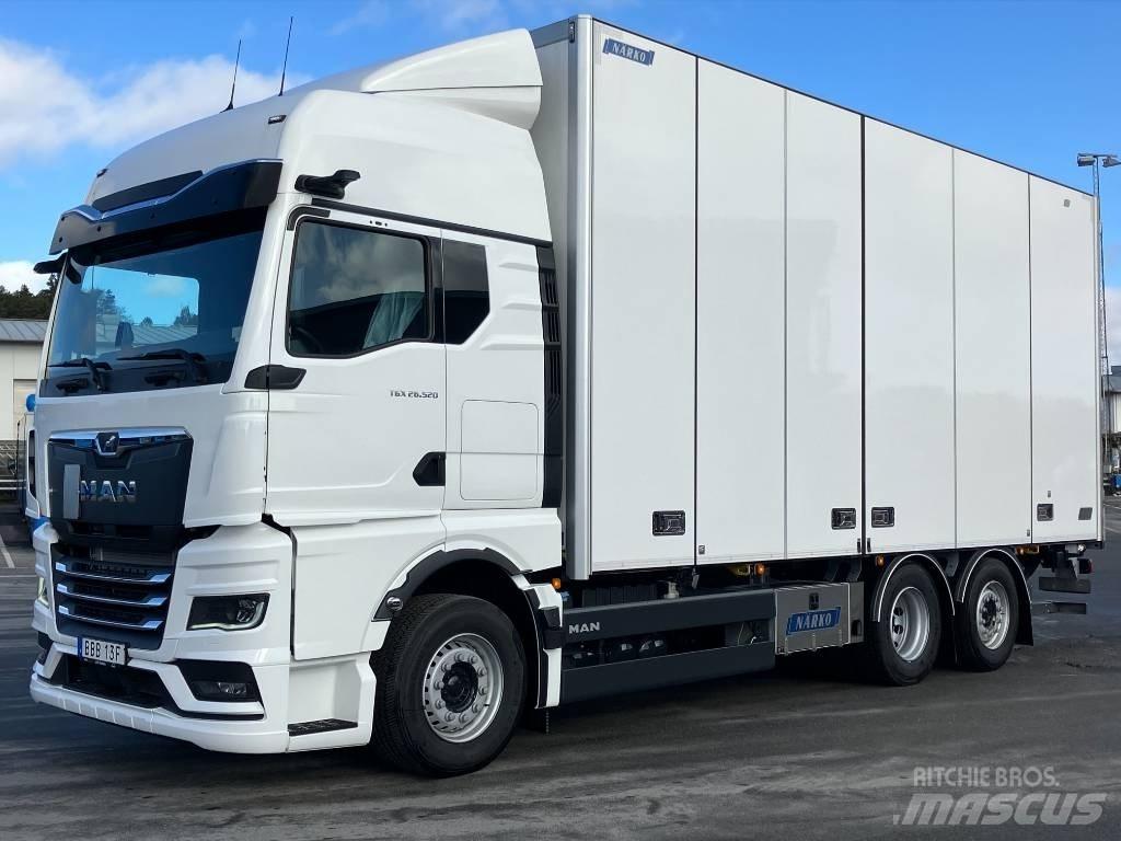 MAN TGX 26.520 Box trucks