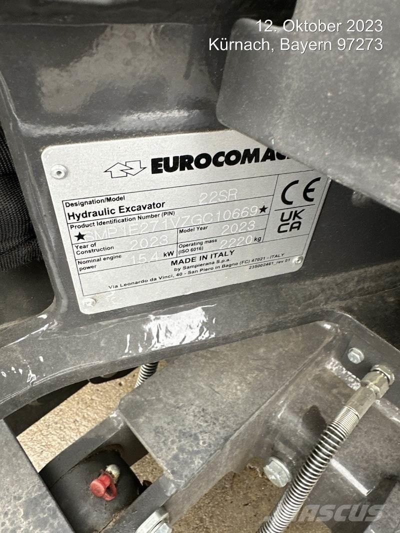 Eurocomach 22SR Mini excavators < 7t (Mini diggers)