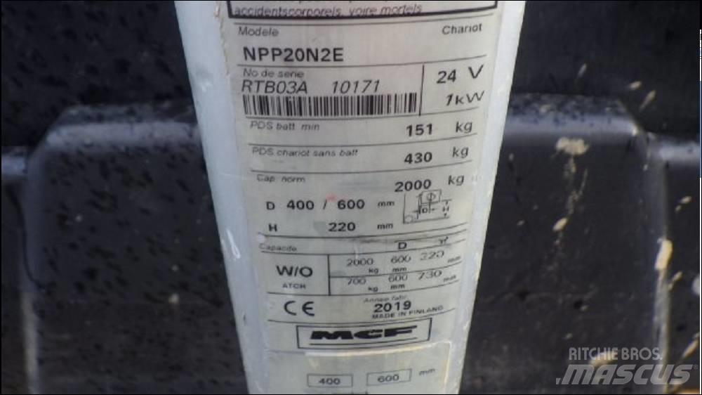 CAT NPP 20 N2E Low lifter