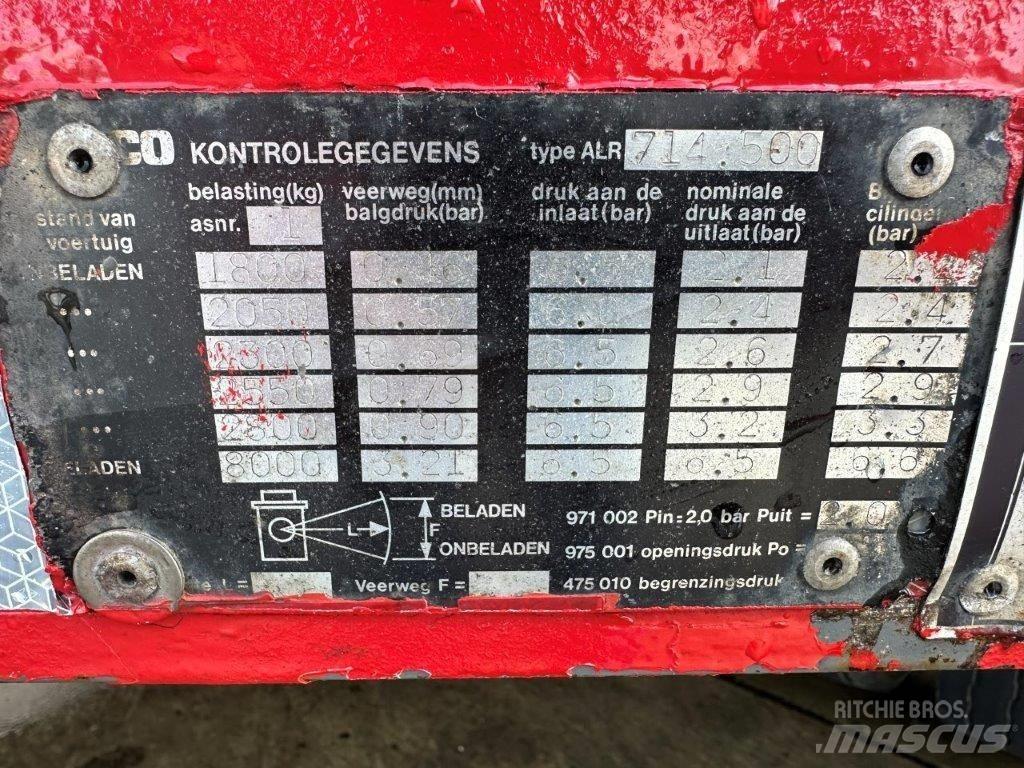 Jumbo MV 160 L Flatbed/Dropside semi-trailers