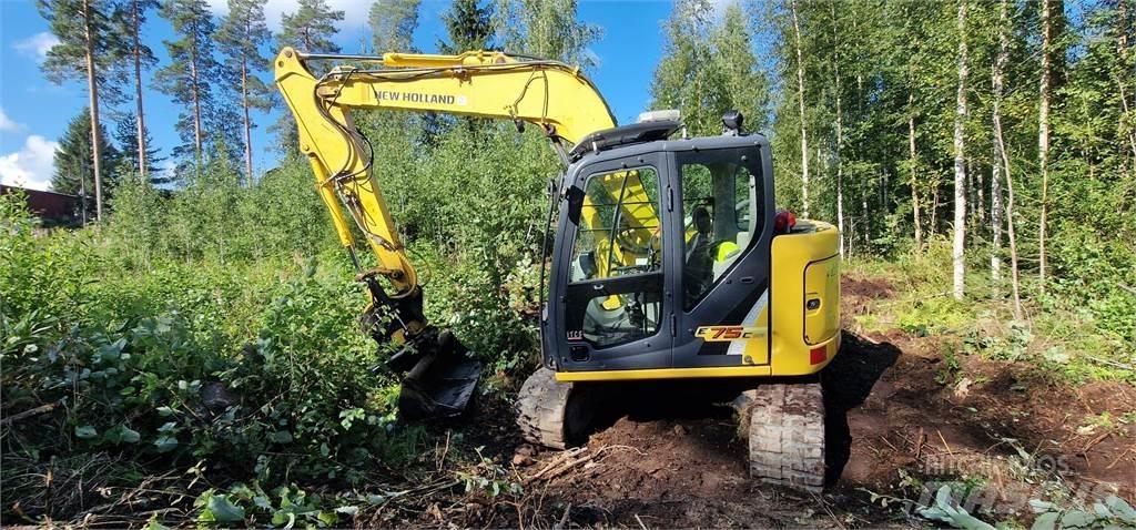 New Holland E75CSR Crawler excavators