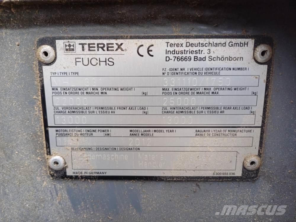 Fuchs MHL 331 Waste / industry handlers