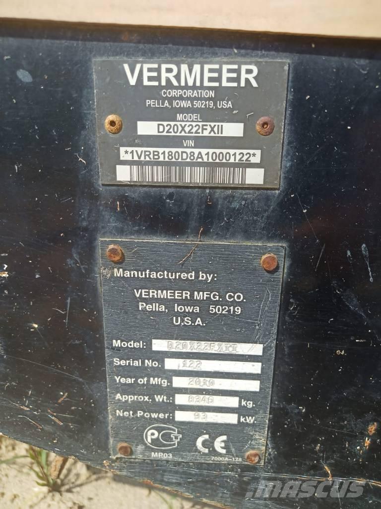 Vermeer 20x22SII Horizontal drilling rigs