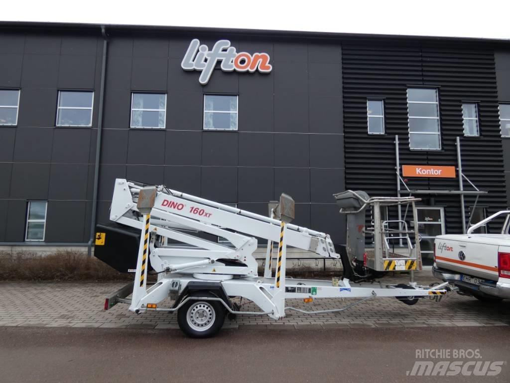 Dino 160 XT Skylift Trailer mounted platforms