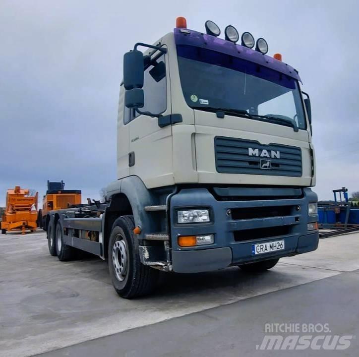 MAN TGA 26.363 Hook lift trucks
