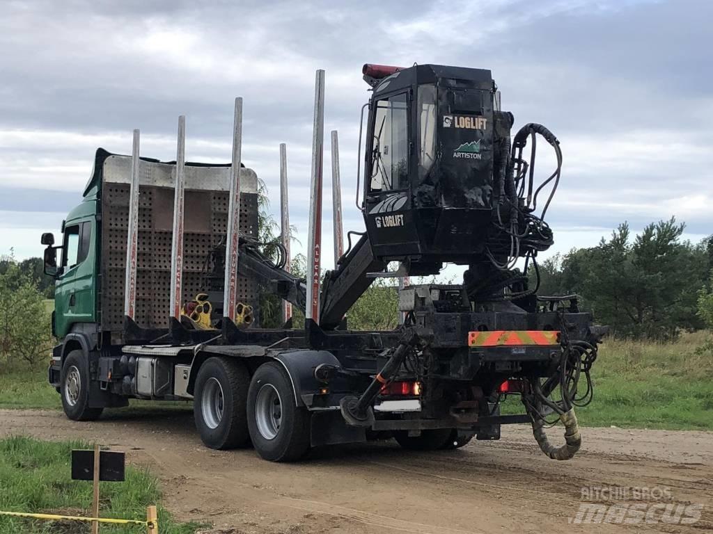 Scania R 480 Timber trucks