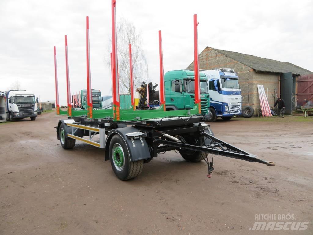  Rottger dwuosiowa Timber trailers
