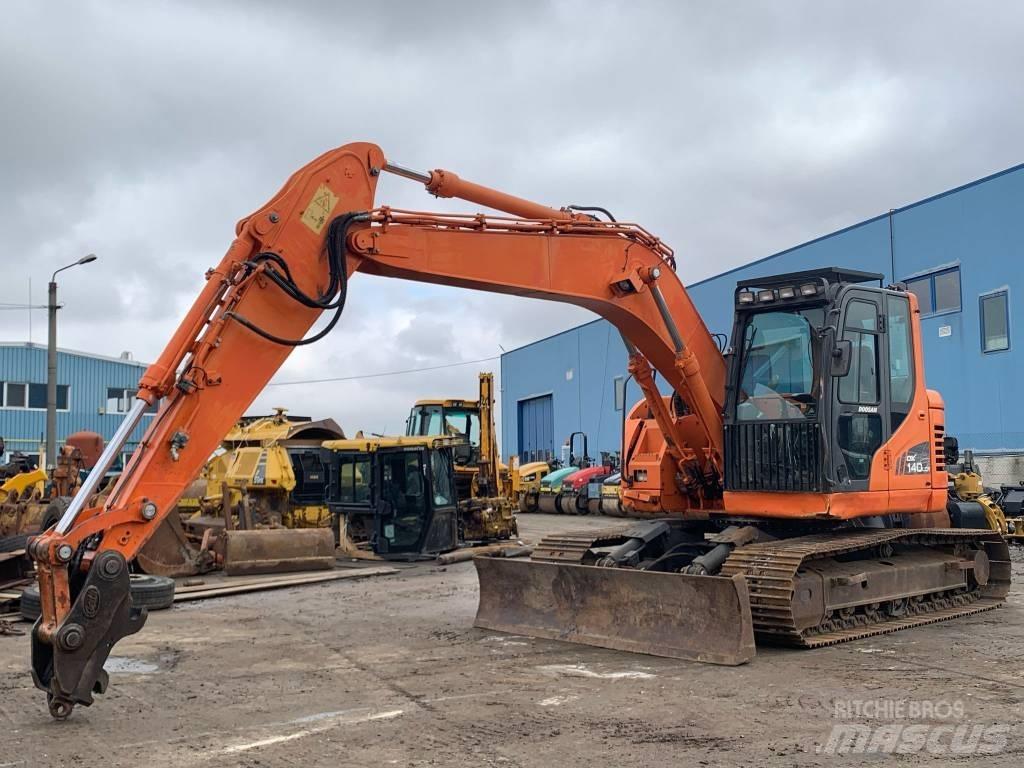 Doosan DX 140 LCR Crawler excavators