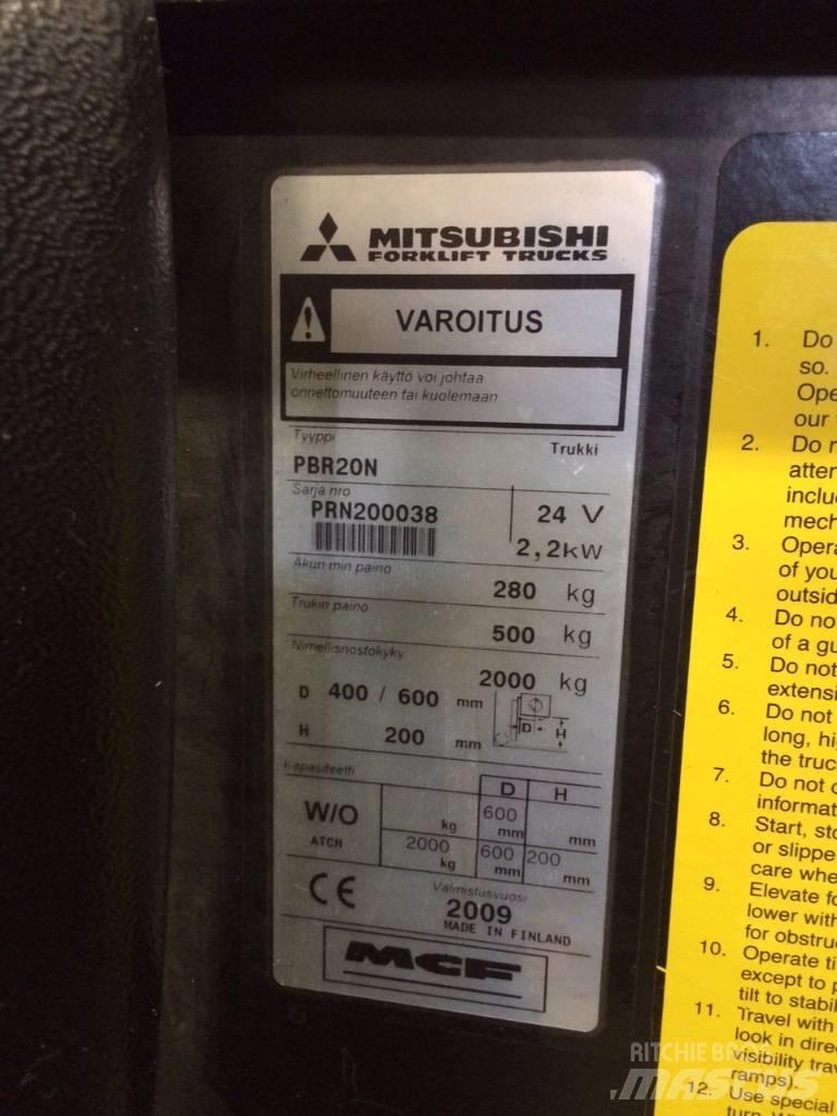 Mitsubishi PBR20N Low lift with platform