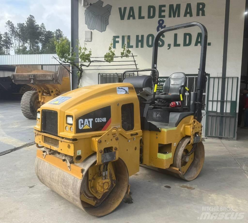 CAT CB 24 B, CB24 Twin drum rollers