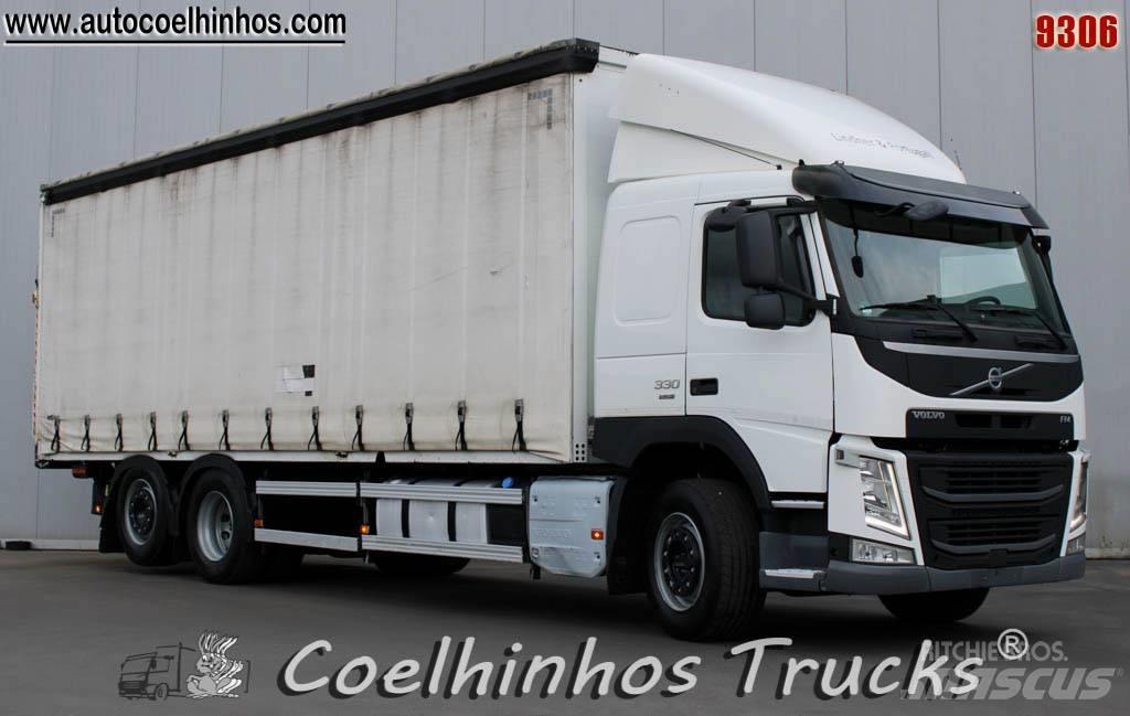 Volvo FM 330 Curtain sider trucks