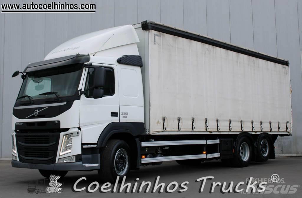 Volvo FM 330 Curtain sider trucks