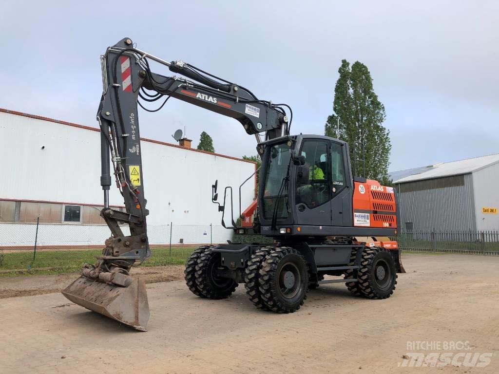 Atlas 150 W Wheeled excavators