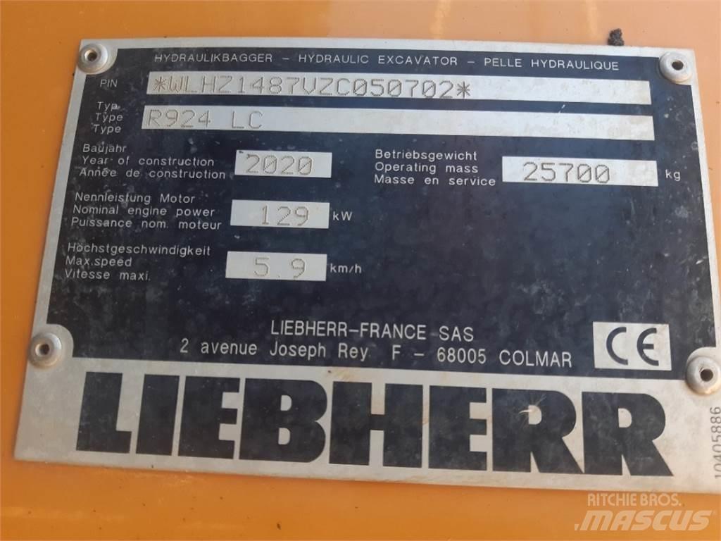 Liebherr R924 Crawler excavators