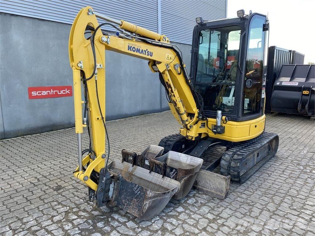 Komatsu PC26MR-3 Wheeled excavators