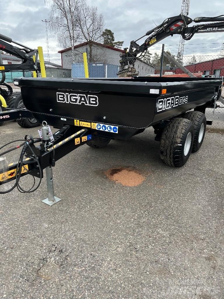 Bigab BT 8 Hardox Dump trailers