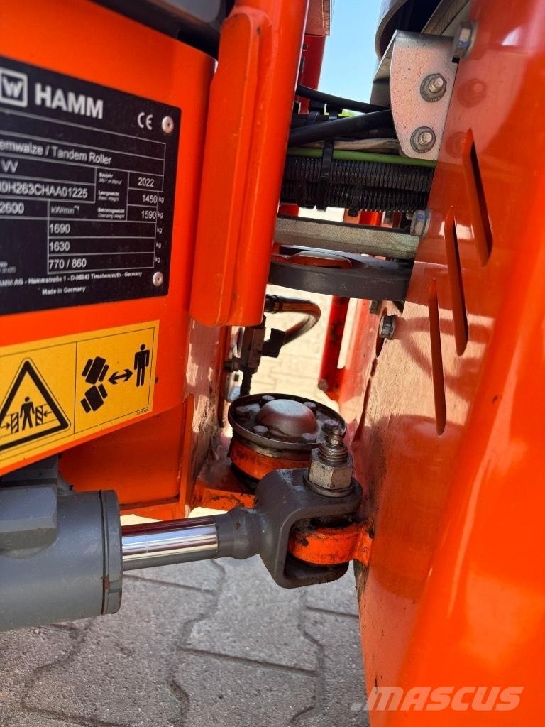 Hamm HD 8 VV Twin drum rollers