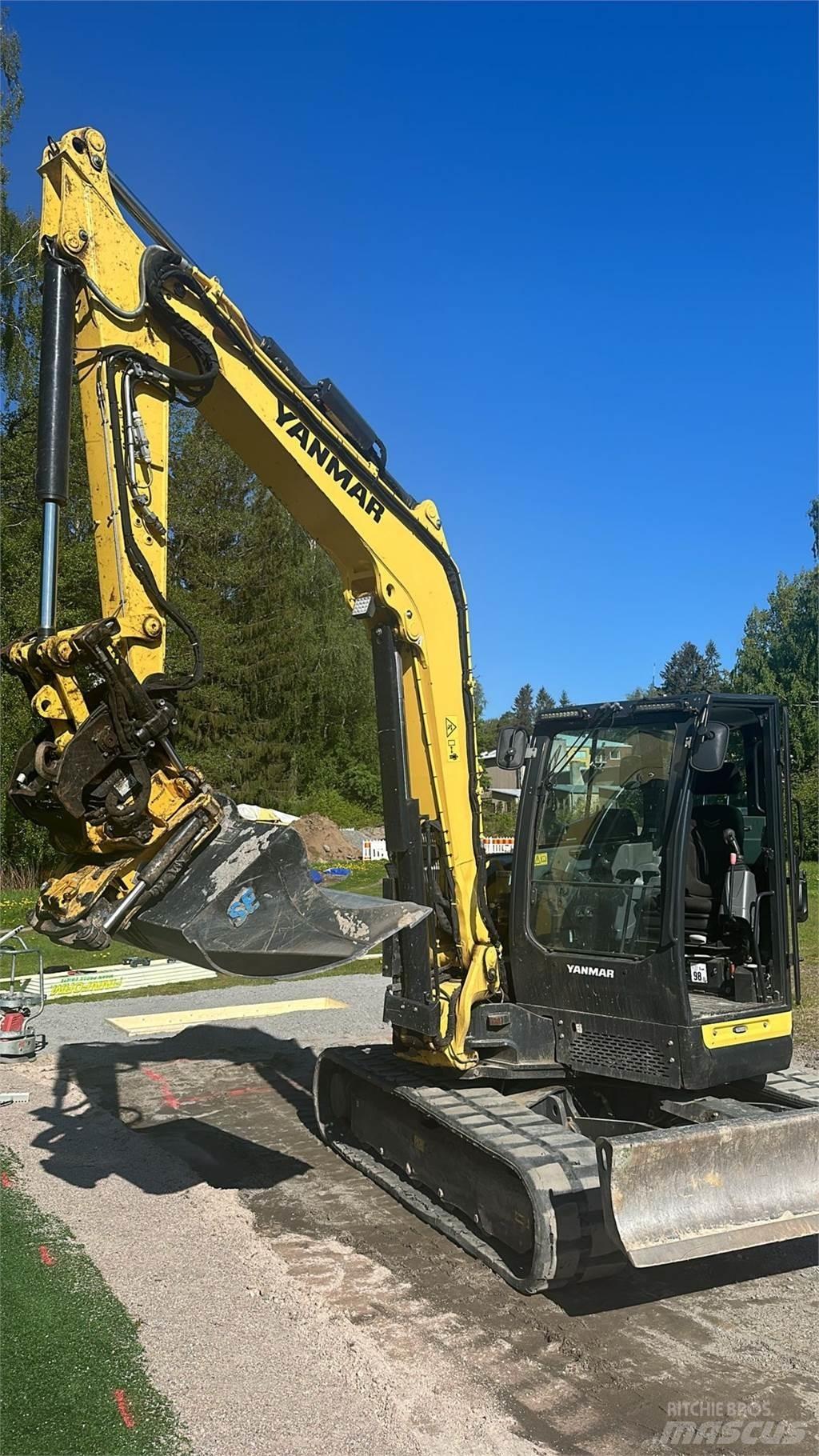 Yanmar Vio 80-1A Mini excavators  7t - 12t