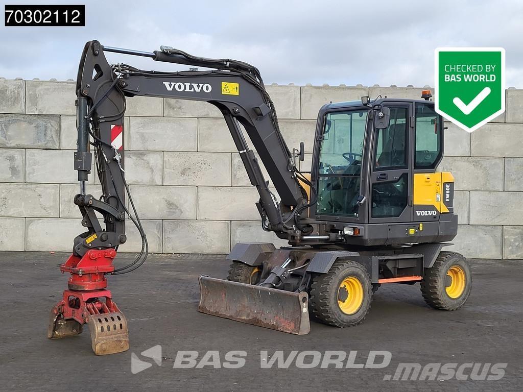 Volvo EW60 E EW60E Wheeled excavators