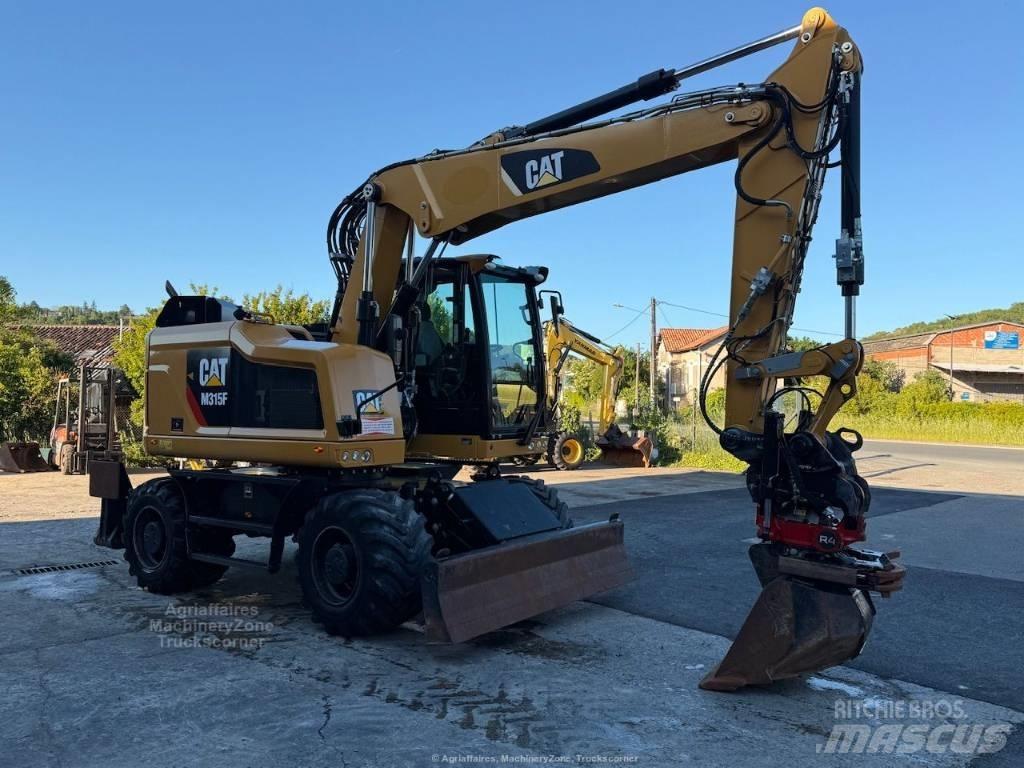 CAT M315F Wheeled excavators