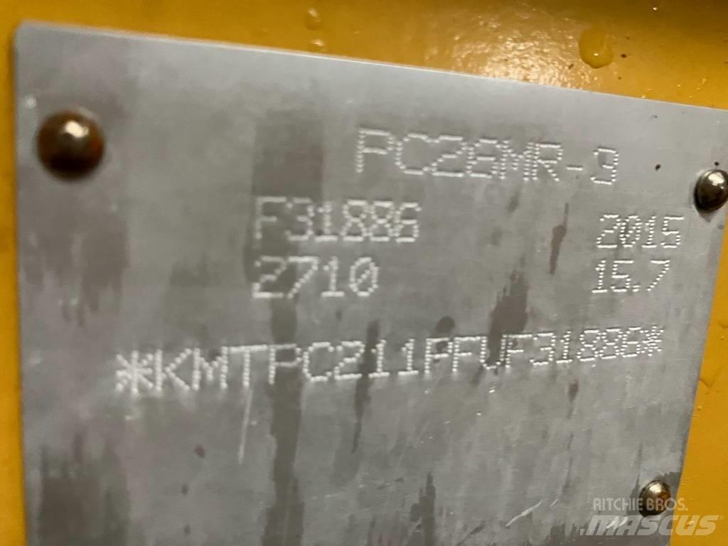 Komatsu PC 26 MR-3 Mini excavators < 7t (Mini diggers)