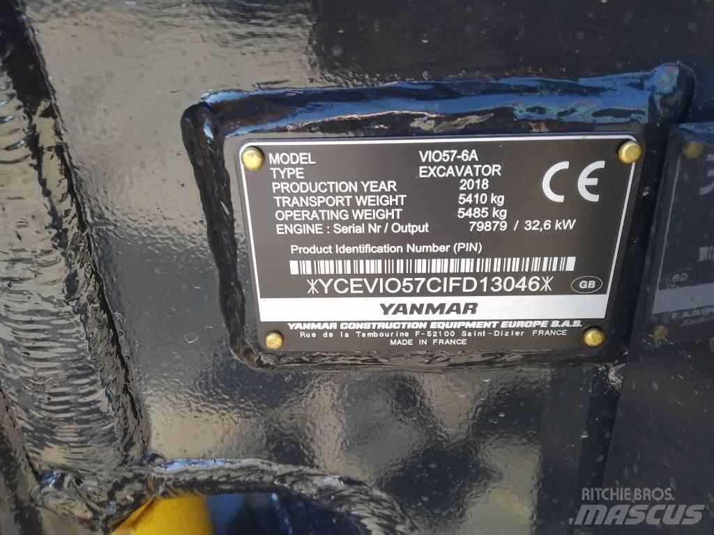 Yanmar Vio 57 Mini excavators < 7t (Mini diggers)